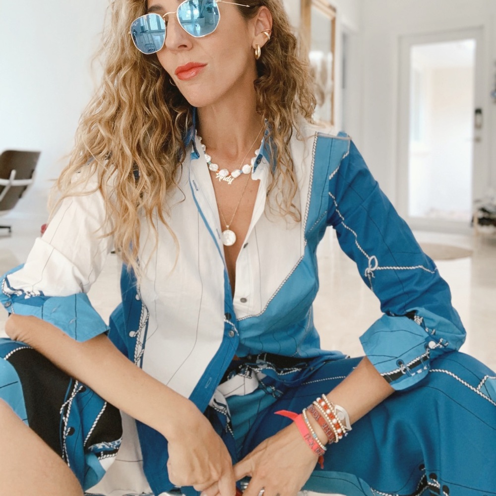 JCREW Ratti Ragatta set shirt and pants matching